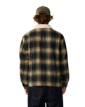 The Rip Curl Mens Classic Surf Bells Sherpa Jacket in Black