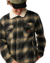 The Rip Curl Mens Classic Surf Bells Sherpa Jacket in Black