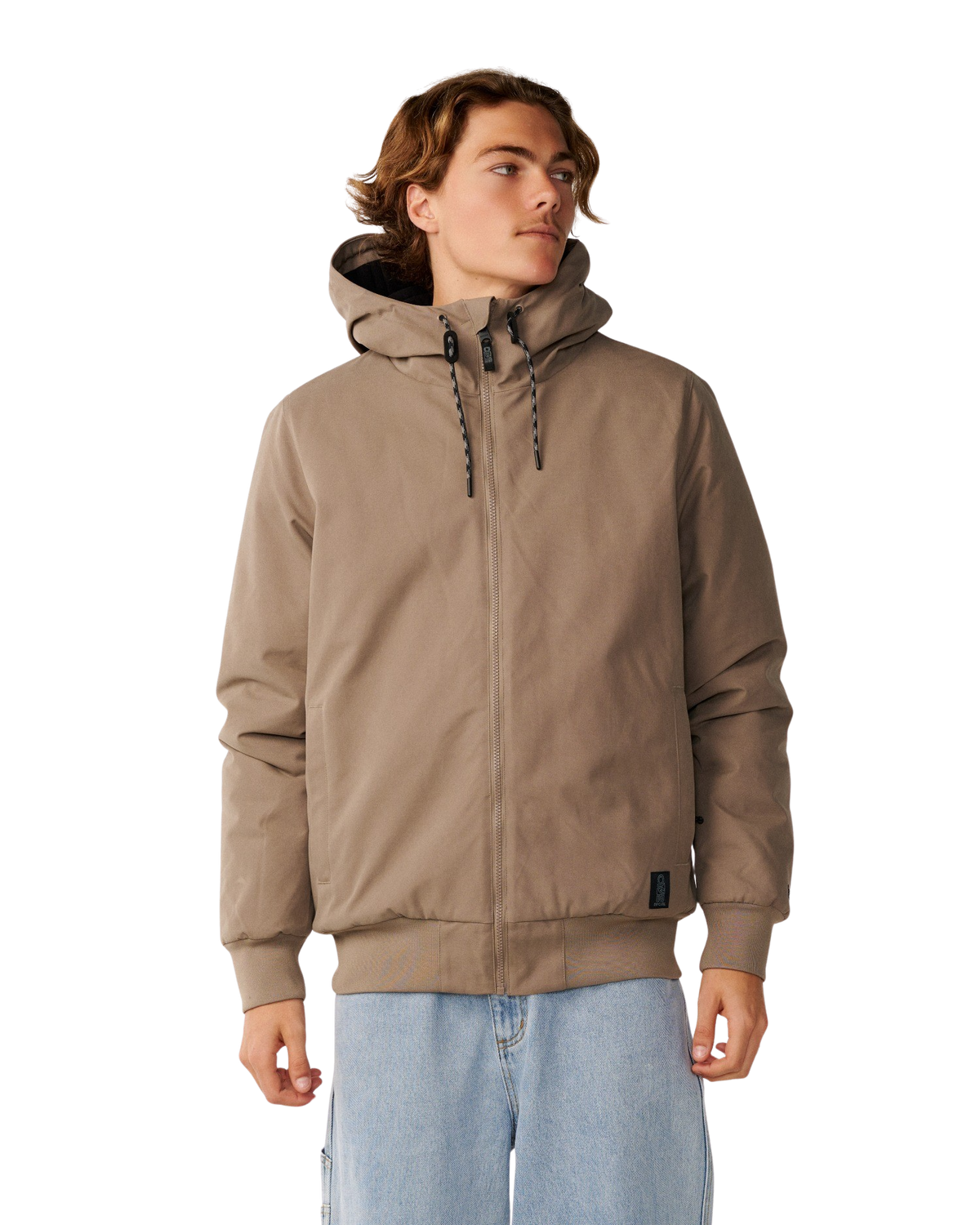 The Rip Curl Mens S-Series One Shot 5K/5K Jacket in Walnut