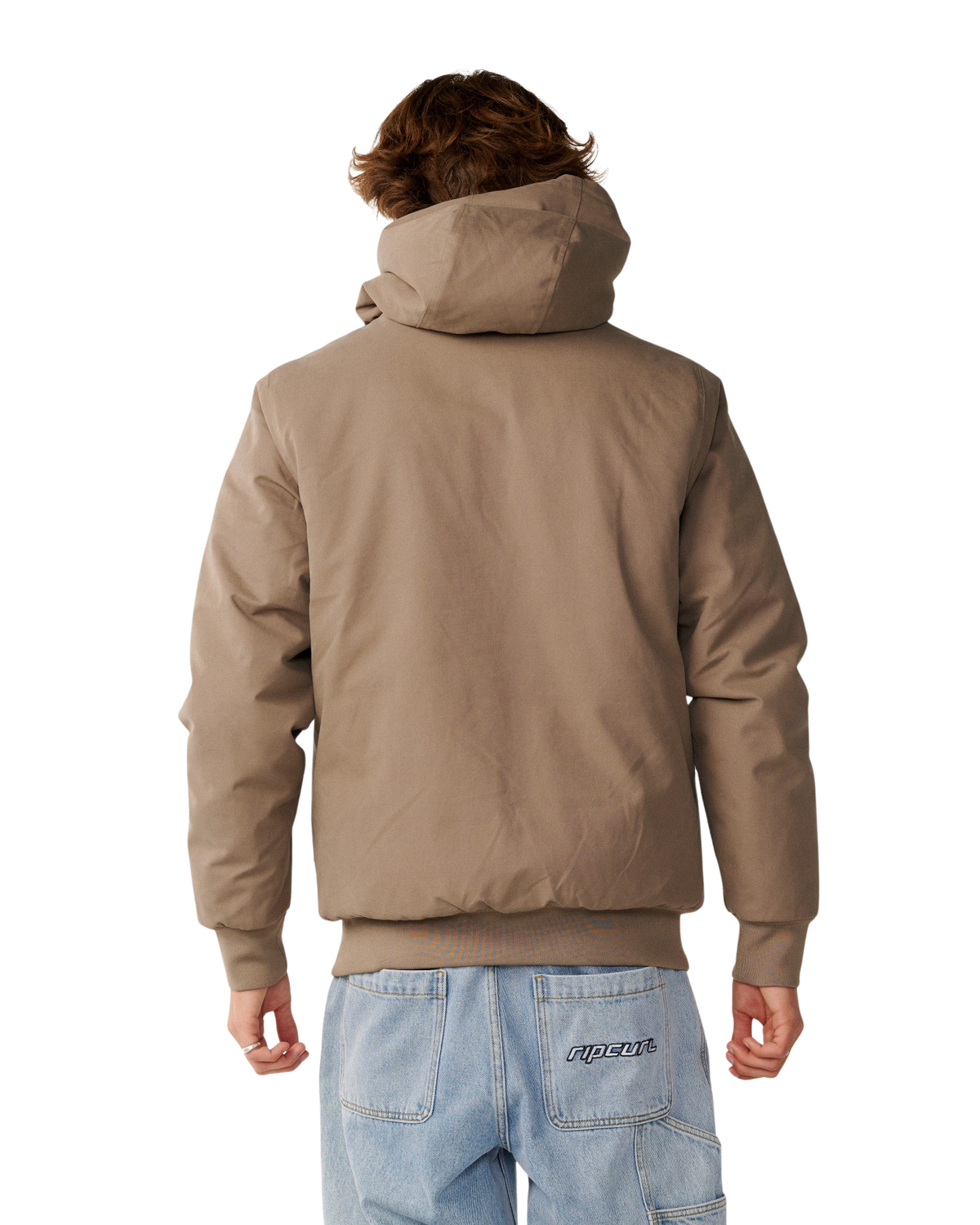 The Rip Curl Mens S-Series One Shot 5K/5K Jacket in Walnut