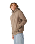 The Rip Curl Mens S-Series One Shot 5K/5K Jacket in Walnut