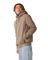 The Rip Curl Mens S-Series One Shot 5K/5K Jacket in Walnut