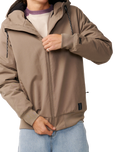 The Rip Curl Mens S-Series One Shot 5K/5K Jacket in Walnut