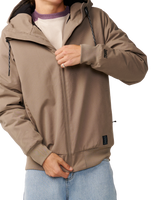 The Rip Curl Mens S-Series One Shot 5K/5K Jacket in Walnut