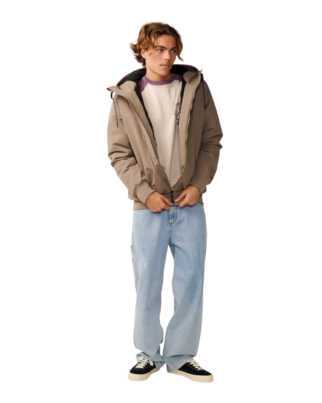 The Rip Curl Mens S-Series One Shot 5K/5K Jacket in Walnut