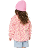 Girls Party Wave Polar Fleece in Peach