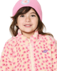 Girls Party Wave Polar Fleece in Peach