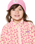 Girls Party Wave Polar Fleece in Peach