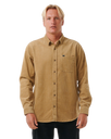 Classic Surf Cord Shirt in Dark Khaki