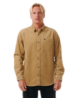 Classic Surf Cord Shirt in Dark Khaki
