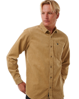 Classic Surf Cord Shirt in Dark Khaki