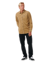 Classic Surf Cord Shirt in Dark Khaki