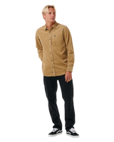 Classic Surf Cord Shirt in Dark Khaki