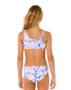 Girls Sunshine Squad Bikini Set in Electric Blue