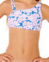 Girls Sunshine Squad Bikini Set in Electric Blue