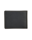 Patched Diamond PU All Day Wallet in Black