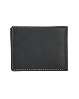 Patched Diamond PU All Day Wallet in Black