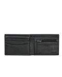 Patched Diamond PU All Day Wallet in Black