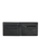 Patched Diamond PU All Day Wallet in Black