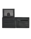 Patched Diamond PU All Day Wallet in Black