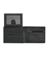 Patched Diamond PU All Day Wallet in Black