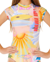 Girls Malibu Swimsuit in Multi