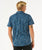 The Rip Curl Mens Floral Reef Shirt in Washed Navy