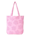 Mixed Terry 11L Tote Bag in Pink
