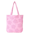 Mixed Terry 11L Tote Bag in Pink