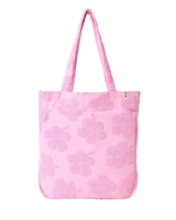 Mixed Terry 11L Tote Bag in Pink
