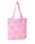 Mixed Terry 11L Tote Bag in Pink