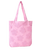 Mixed Terry 11L Tote Bag in Pink