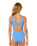 Girls The One Swimsuit in Cornflower Blue