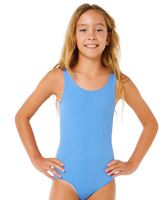 Girls The One Swimsuit in Cornflower Blue