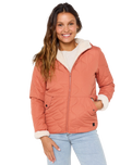 The Rip Curl Womens Anti-Series Anoeta Classic Jacket in Brick