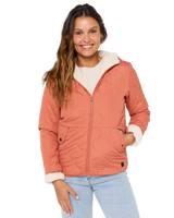 The Rip Curl Womens Anti-Series Anoeta Classic Jacket in Brick