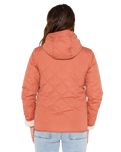 The Rip Curl Womens Anti-Series Anoeta Classic Jacket in Brick