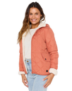 The Rip Curl Womens Anti-Series Anoeta Classic Jacket in Brick
