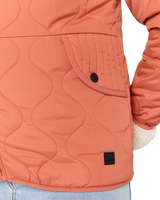 The Rip Curl Womens Anti-Series Anoeta Classic Jacket in Brick