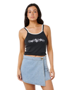 Ellie Denim Skort in Vintage Blue