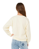 Girls Sunshine Squad Sweatshirt in Bone
