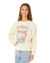 Girls Sunshine Squad Sweatshirt in Bone
