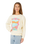Girls Sunshine Squad Sweatshirt in Bone