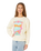 Girls Sunshine Squad Sweatshirt in Bone