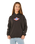 Girls Sunshine Squad Hoodie in Washed Black
