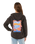 Girls Sunshine Squad Hoodie in Washed Black