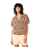 The Rip Curl Womens Sea Of Dreams Shirt in Brown