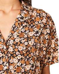 The Rip Curl Womens Sea Of Dreams Shirt in Brown