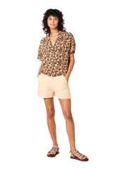 The Rip Curl Womens Sea Of Dreams Shirt in Brown