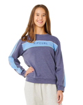 Girls Sunshine Revival Sweatshirt in Navy